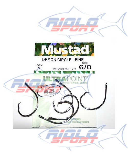Mustad Demon Circle-Fine 6